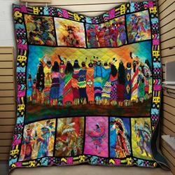 Pow Wow Love It Quilt Blanket Dhc09121854Dd and Home Decor