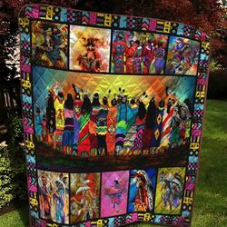 Pow Wow Quilt Blanket 6002 and Home Decor
