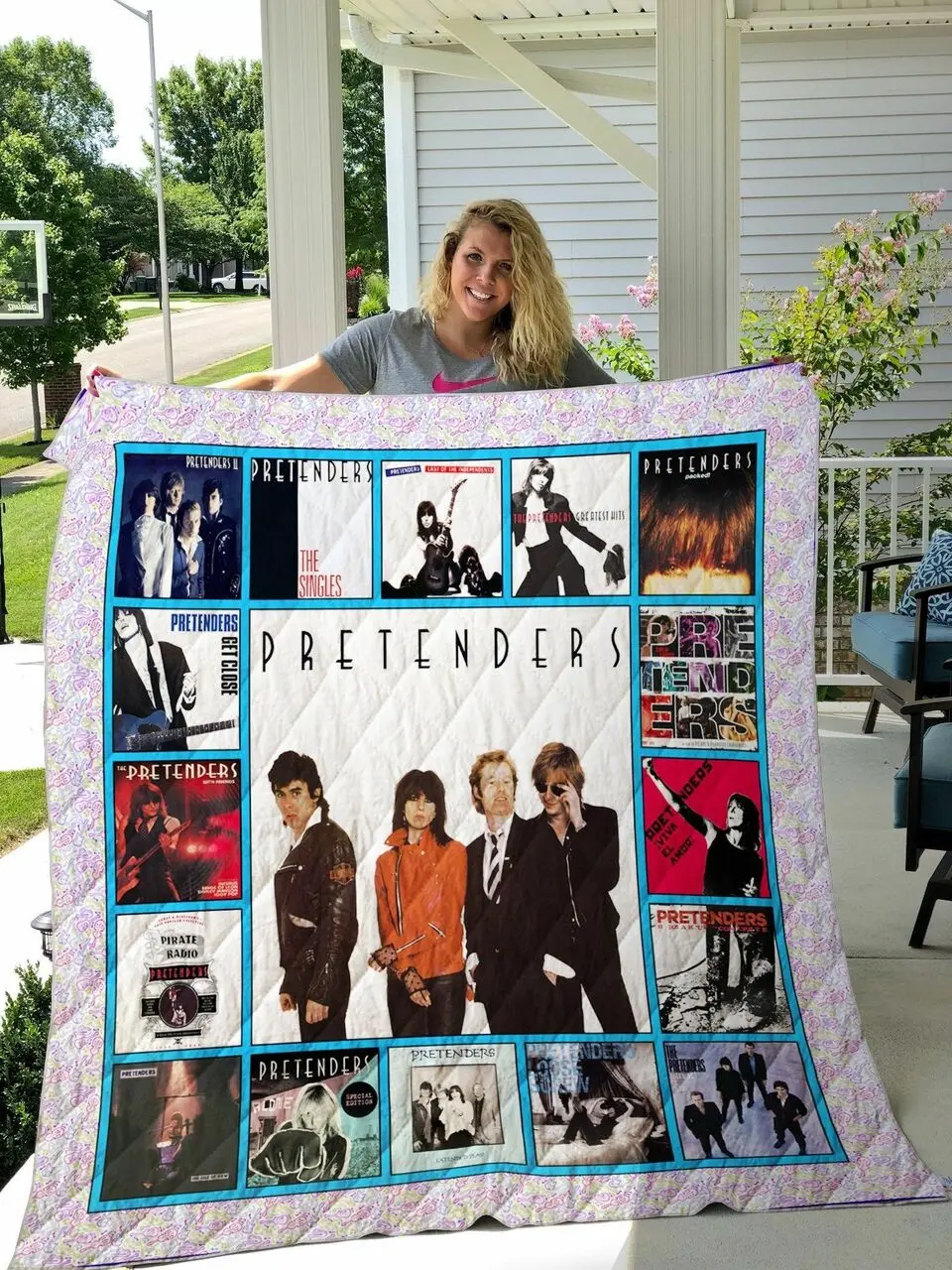 Pretenders Quilt Blanket and Home Decor