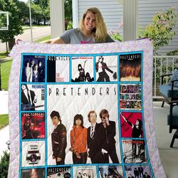 Pretenders Quilt Blanket and Home Decor