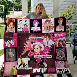 Pretty In Pink Quilt Blanket and Home Decor