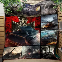 Pride Of Germany Tank Full Printing Quilt  Maria and Home Decor