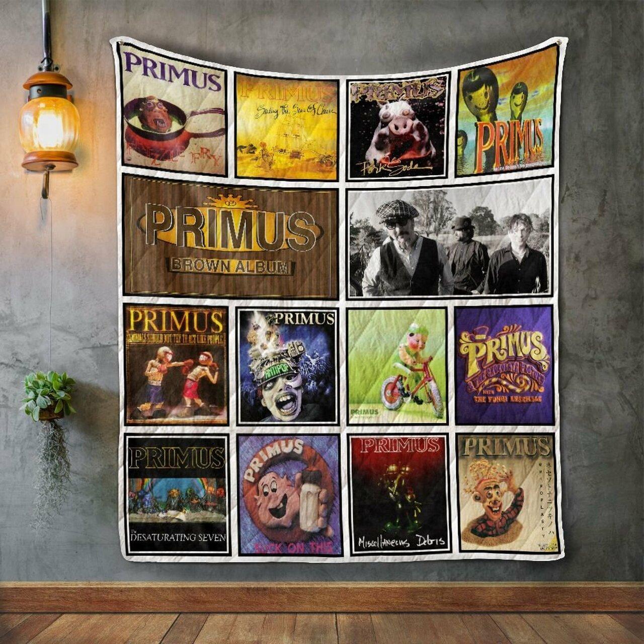 Primus Glory Album Covers Quilt Blanket and Home Decor