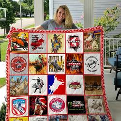 Professional Bull Riders Quilt Blanket and Home Decor