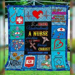 Proud Be A Nurse Quilt Tt195  Quilt and Home Decor