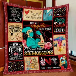 Proud Medical Assistant Quilt Blanket and Home Decor