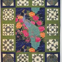 Proud Peacock Quilt Tdhpl and Home Decor