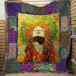 Psychedelic Woman Quilt Tdhcf and Home Decor