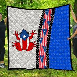 Puerto Rico Personalized Quilt Bed Set & Quilt Blanket TUQ21030905 TUE21030905 and Home Decor