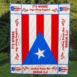 Puerto Rico Quilt Tdhcr and Home Decor