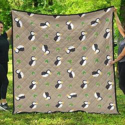 Puffin Quilt Tdhmq and Home Decor