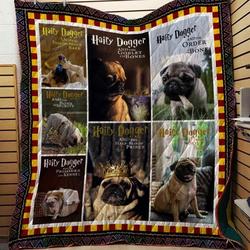 Pug 05 Blanket Th10072019 Quilt and Home Decor