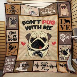 Pug Dog Quilt Tdhnf and Home Decor