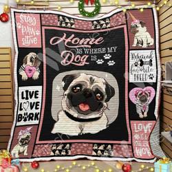 Pug Hur Quilt ac and Home Decor