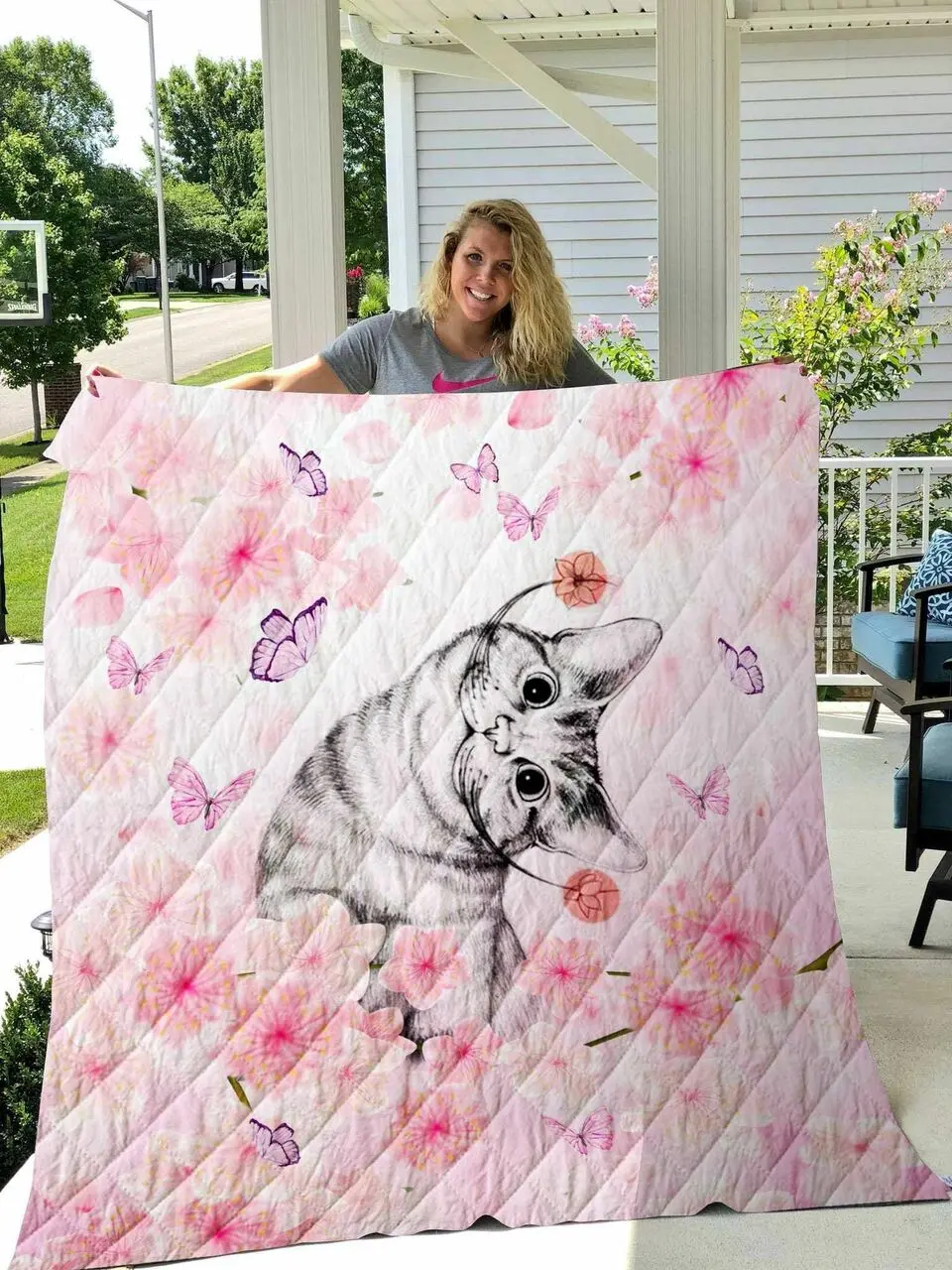 Pug Live Love Pug U Quilt Gl and Home Decor