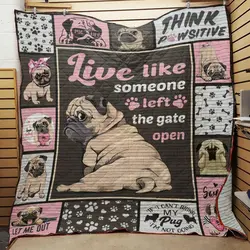 Pug Quilt Bt11_1008  Quilt and Home Decor