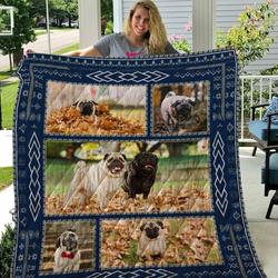 Pug Quilt Tdhlb and Home Decor