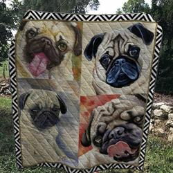 Pug Quilt Tdhwi and Home Decor