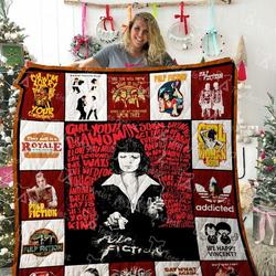 Pulp Fiction Quilt Blanket 02297 and Home Decor