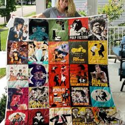 Pulp Fiction Quilt Blanket M120624  Quilt and Home Decor