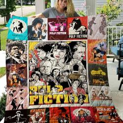 Pulp Fiction Quilt Blanket M120625  Quilt and Home Decor