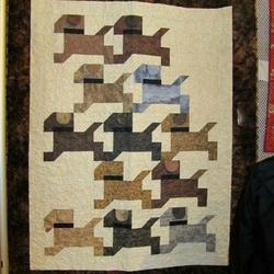 Puppies Hur Quilt sh and Home Decor