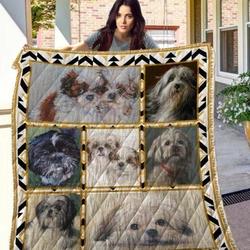 Puppy Quilt Tdhwo and Home Decor