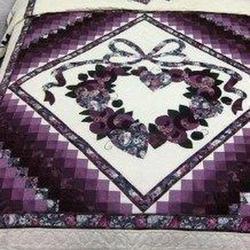 Purple Pattern Hur Quilt ex and Home Decor