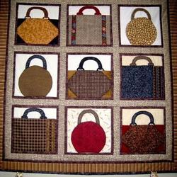 Purses Clp200663 Quilt Blanket and Home Decor