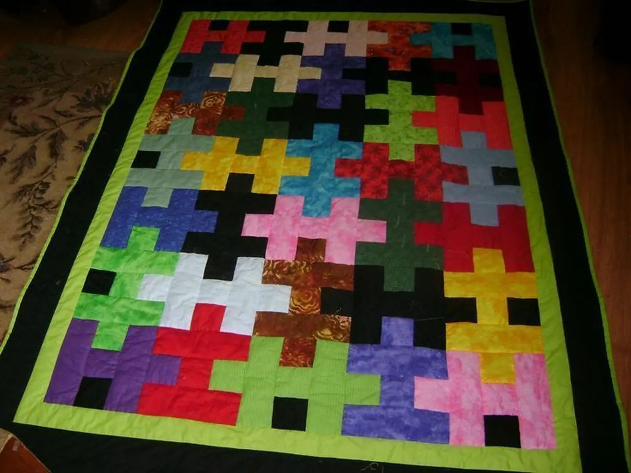 Puzzle Quilt Tdhxq and Home Decor
