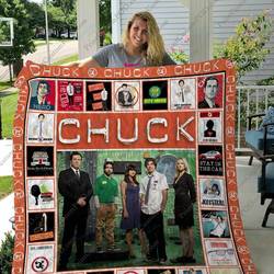 Qd Chuck Quilt Blanket and Home Decor