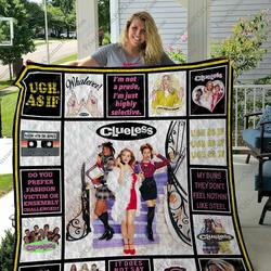 Qd Clueless Quilt Blanket and Home Decor