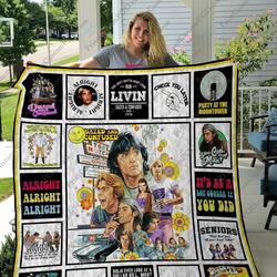 Qd Dazed And Confused Quilt Blanket and Home Decor
