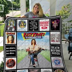 Qd Fast Times At Ridgemont High Quilt Blanket and Home Decor