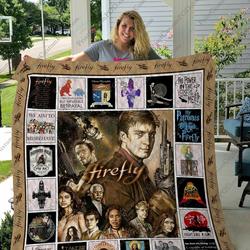Qd Firefly Quilt Blanket and Home Decor