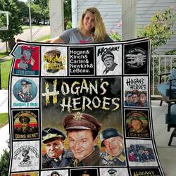 Qd Hogan S Heroes Quilt Blanket and Home Decor