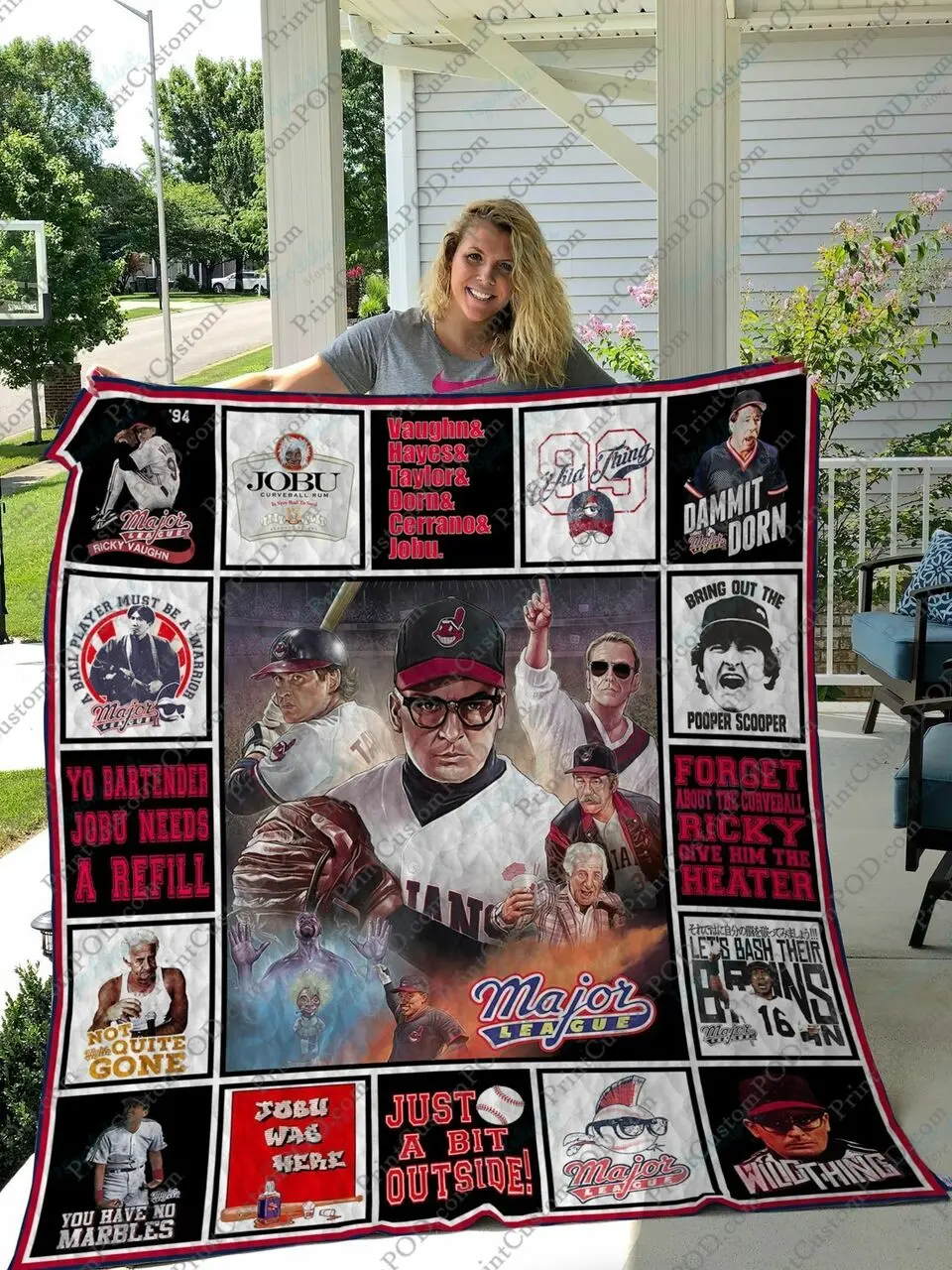 Qd Major League Quilt Blanket and Home Decor
