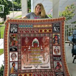 Qd Native American Quilt Blanket Ver 5 and Home Decor
