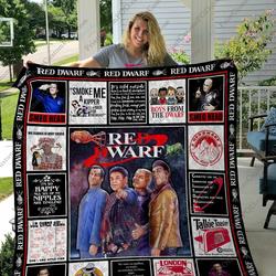 Qd Red Dwarf Quilt Blanket and Home Decor