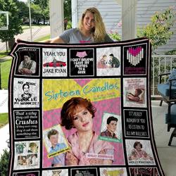 Qd Sixteen Candles Quilt Blanket and Home Decor