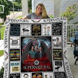 Qd Supernatural Quilt Blanket and Home Decor