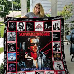 Qd Terminator Quilt Blanket and Home Decor