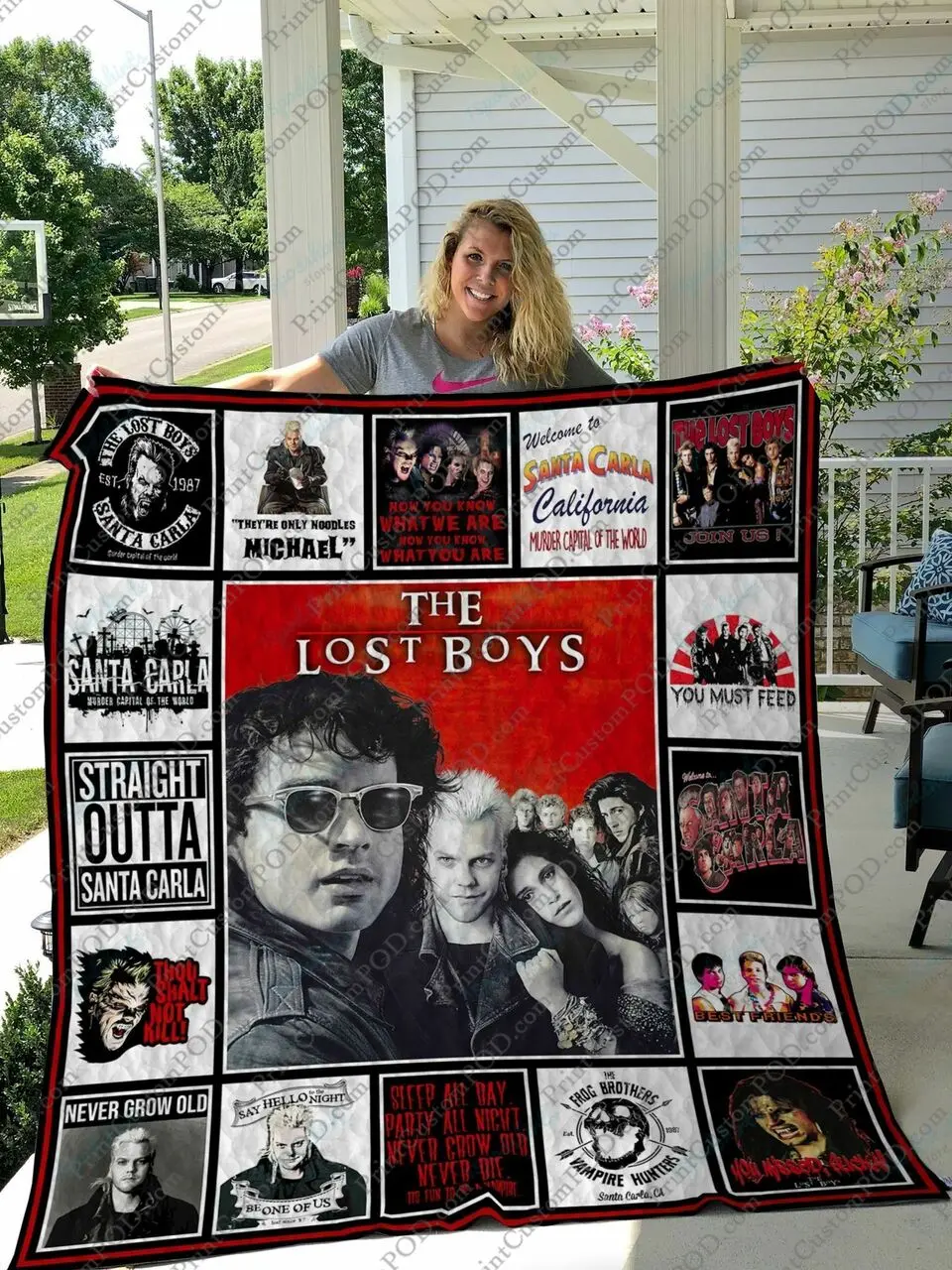 Qd The Lost Boys Quilt Blanket and Home Decor