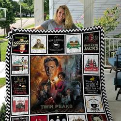 Qd Twin Peaks Quilt Blanket and Home Decor