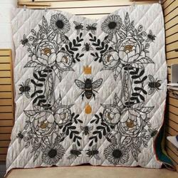 Queen Bee Quilt Tdhcd and Home Decor