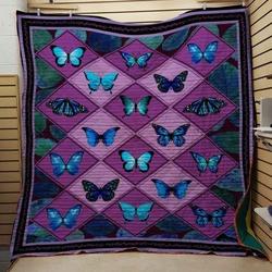 Queen Butterfly Cla0710610Q Quilt Blanket and Home Decor