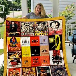 Quentin Tarantino Quilt Blanket and Home Decor