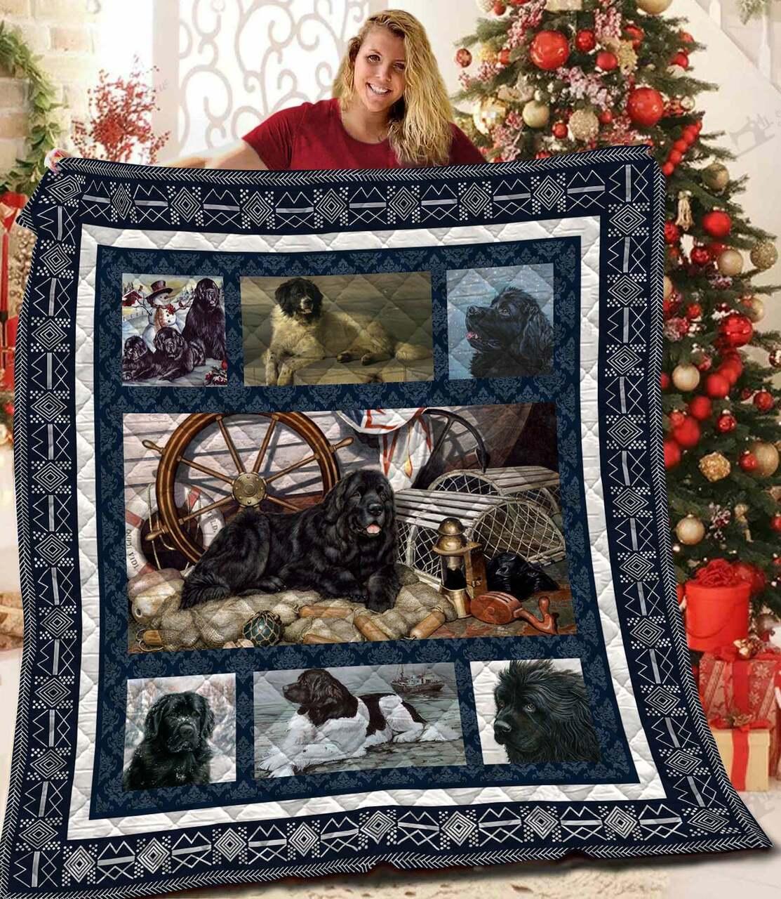 Qui1001 Newfoundland Quilt Blanket and Home Decor