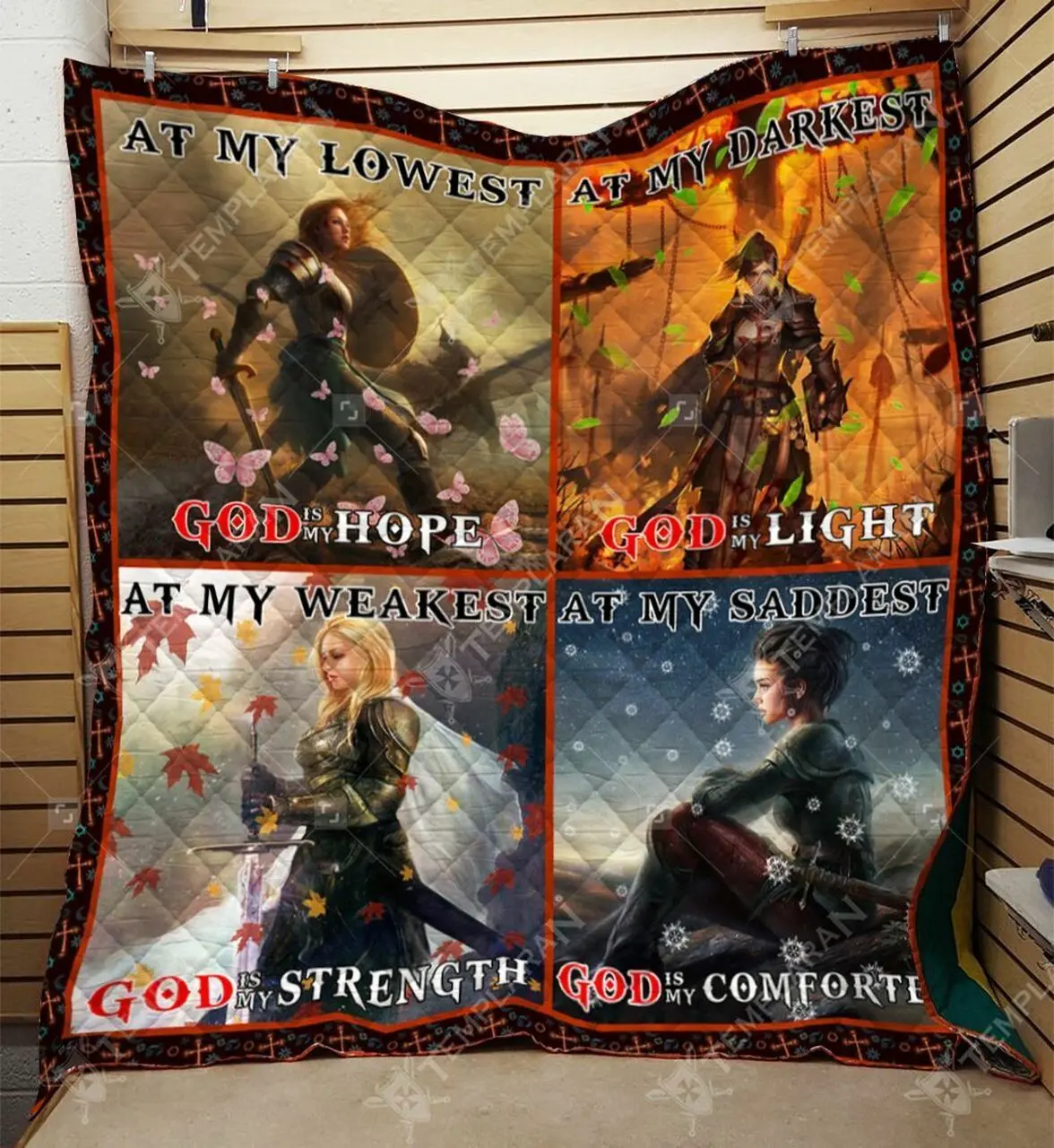 Quilt Blanket Dql-Qdd0010 and Home Decor
