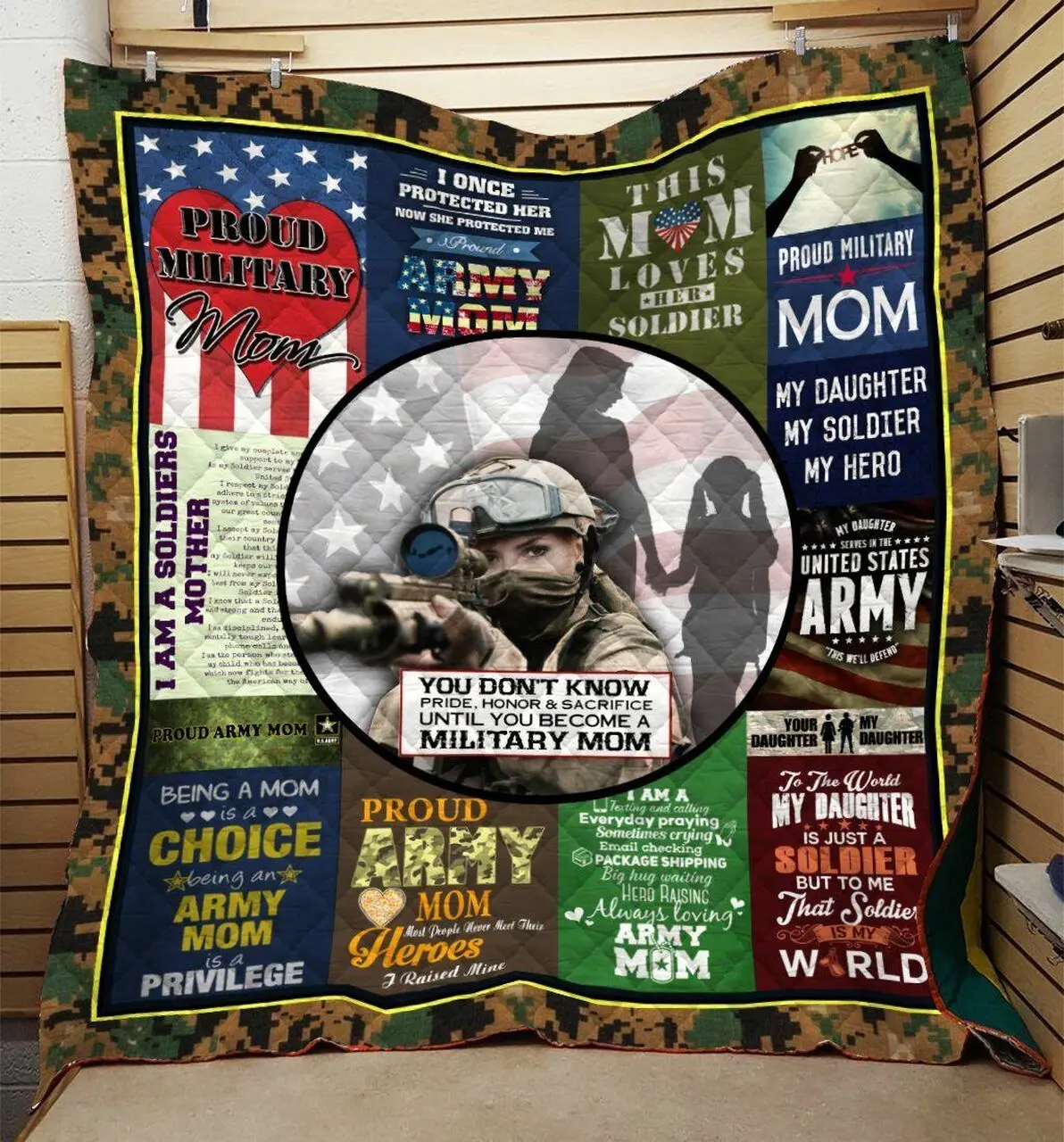 Quilt Blanket Dql-Qhg0006 and Home Decor